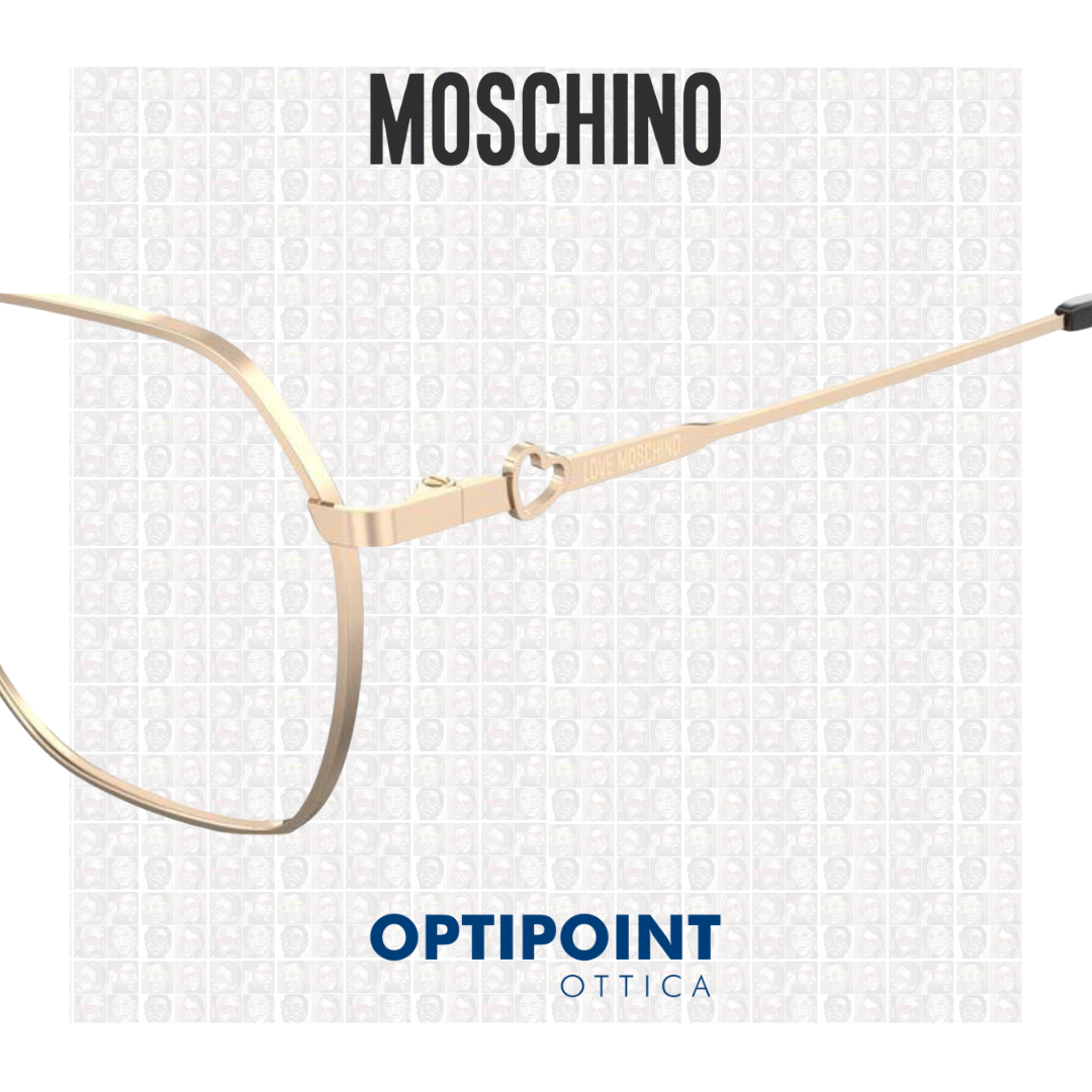 MOSCHINO MOL614 000 ORO OCCHIALI DA VISTA - Optipoint - Lux S.r.l.