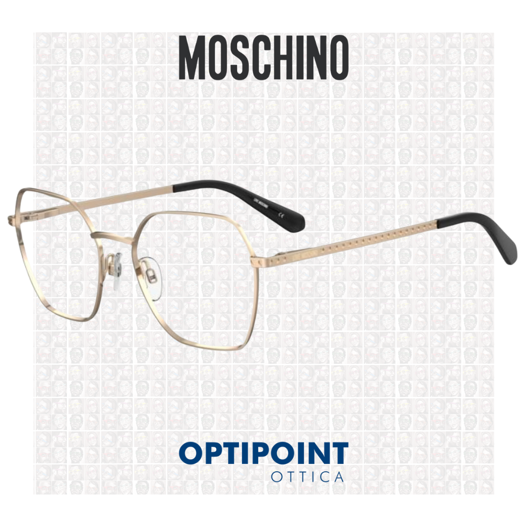 MOSCHINO MOL628TN 000 ORO OCCHIALI DA VISTA - Optipoint - Lux S.r.l.