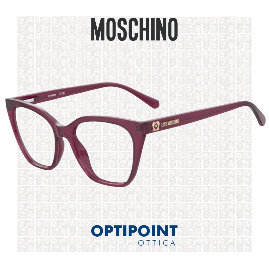 MOSCHINO MOL627 MU1 ROSA OCCHIALI DA VISTA - Optipoint - Lux S.r.l.