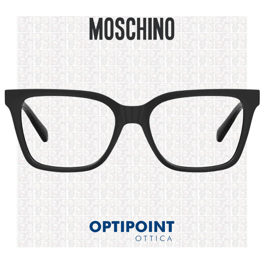 MOSCHINO MOL603 807 NERO OCCHIALI DA VISTA - Optipoint - Lux S.r.l.