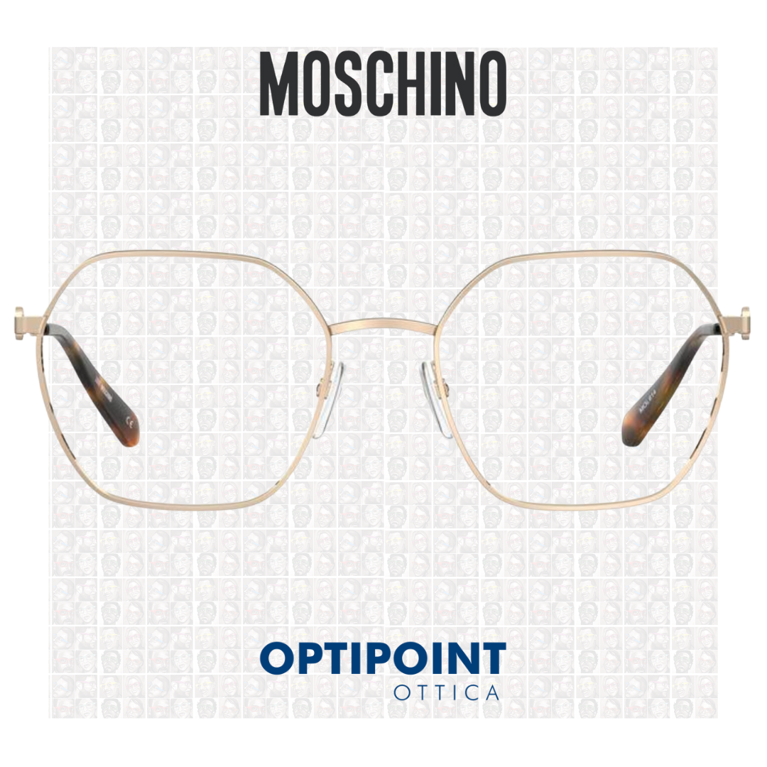 MOSCHINO MOL614 000 ORO OCCHIALI DA VISTA - Optipoint - Lux S.r.l.
