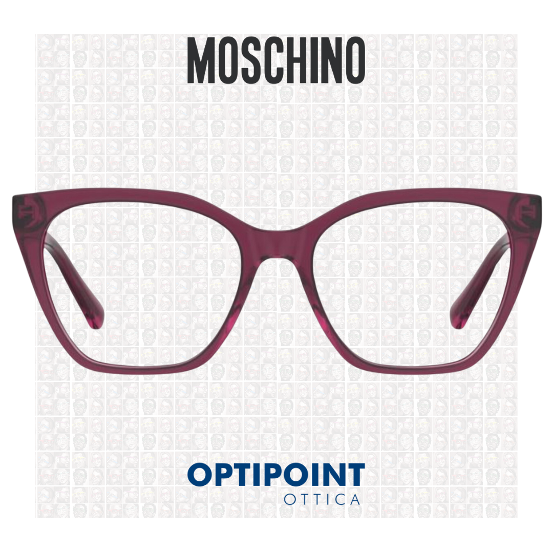 MOSCHINO MOL627 MU1 ROSA OCCHIALI DA VISTA - Optipoint - Lux S.r.l.