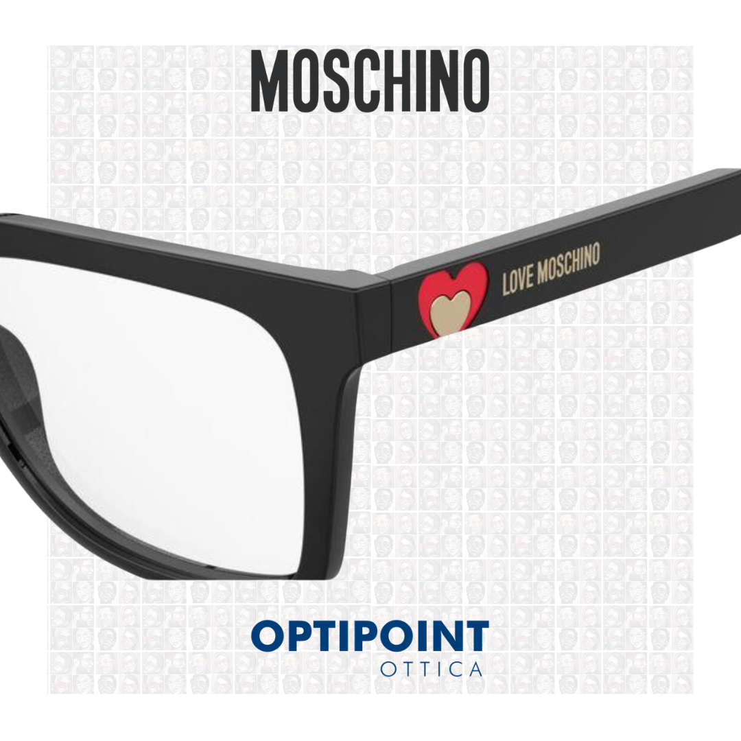 MOSCHINO MOL603 807 NERO OCCHIALI DA VISTA - Optipoint - Lux S.r.l.