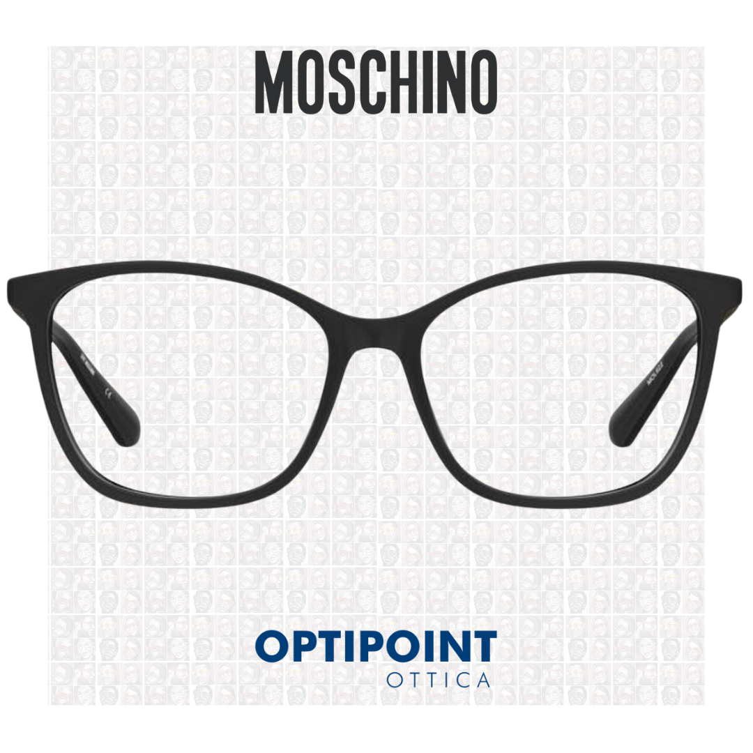 MOSCHINO MOL622 807 NERO OCCHIALI DA VISTA - Optipoint - Lux S.r.l.