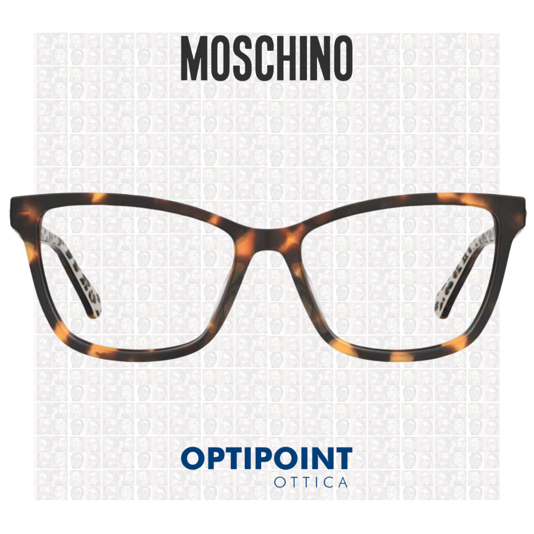 MOSCHINO MOL632 H7P HAVANA OCCHIALI DA VISTA - Optipoint - Lux S.r.l.