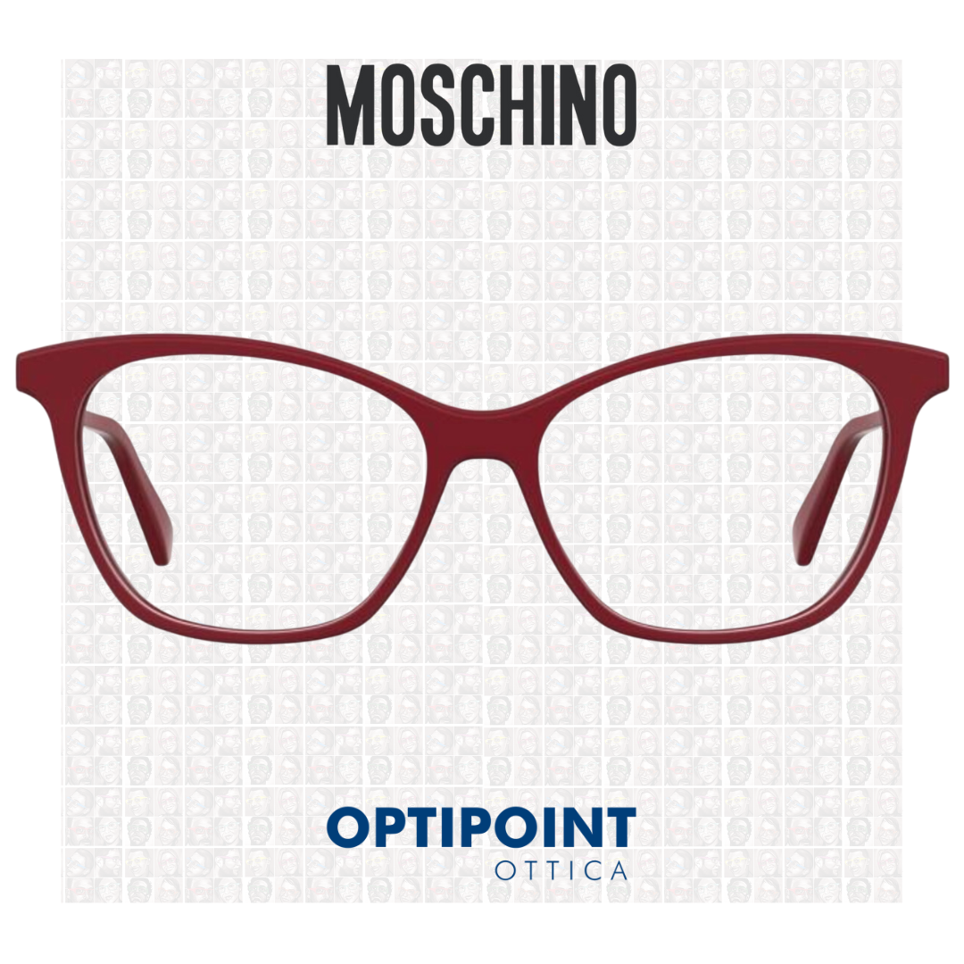 MOSCHINO MOL579 C9A ROSSO ORO OCCHIALI DA VISTA - Optipoint - Lux S.r.l.