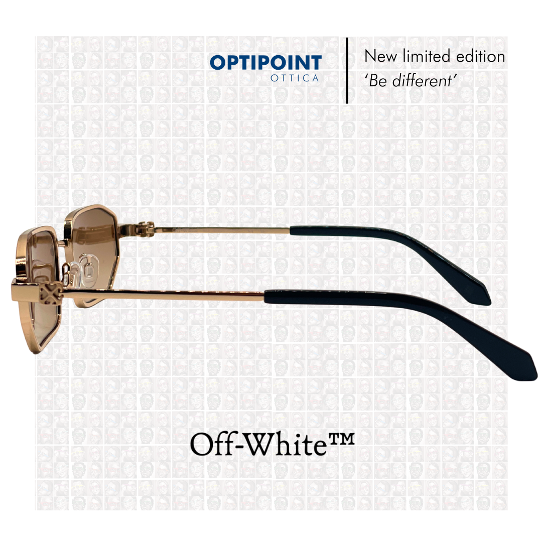 OFF-WHITE STYLE089 ORO OCCHIALI DA SOLE - Optipoint - Lux S.r.l.