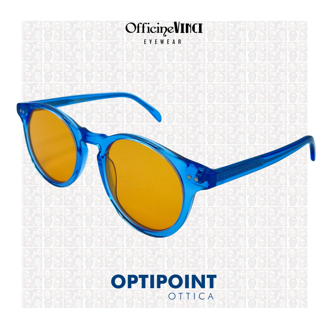 OFFICINE VINCI KAMBRUIT BLU OCCHIALI DA SOLE - Optipoint - Lux S.r.l.