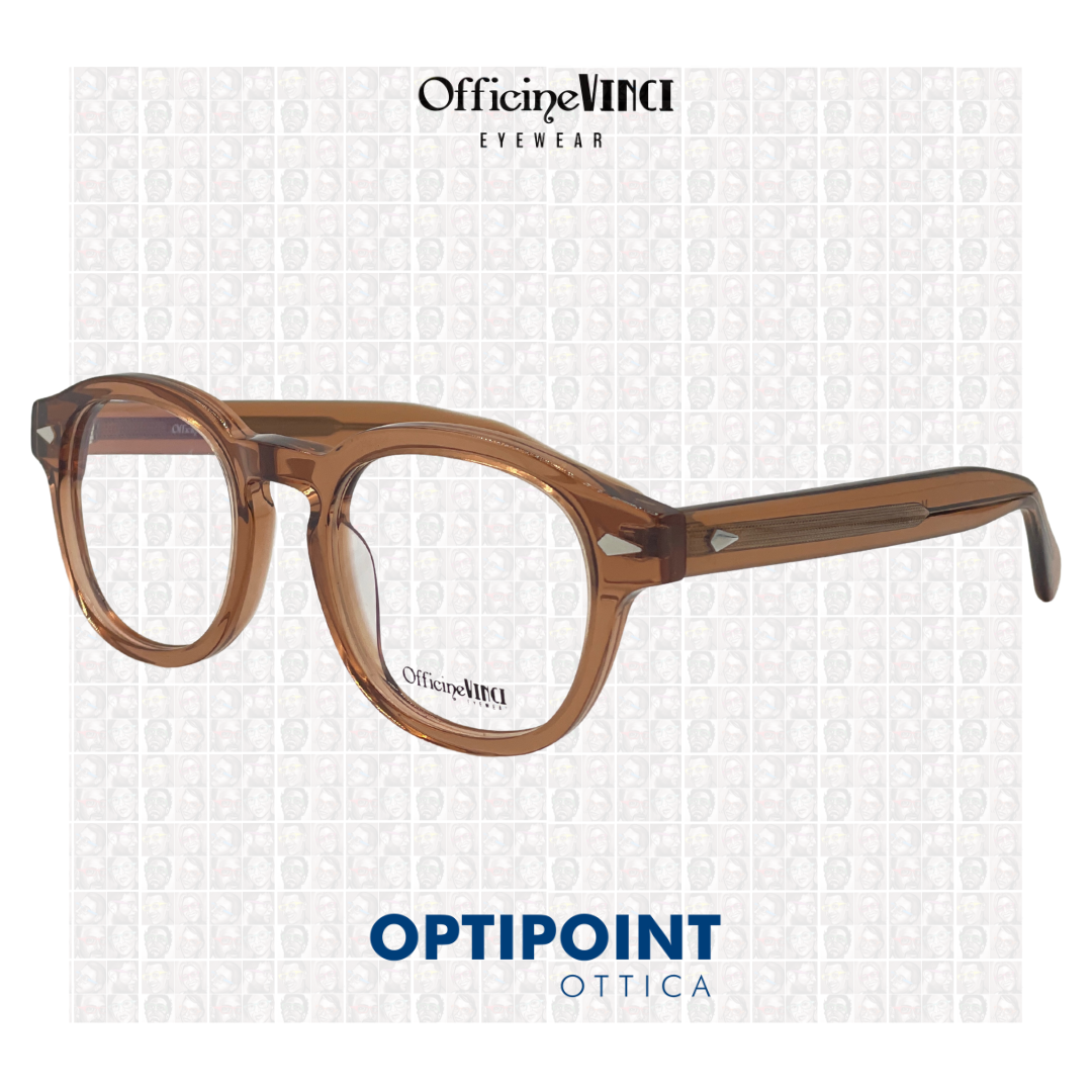 OFFICINE VINCI YORK CARAMELLO OCCHIALI DA VISTA - Optipoint - Lux S.r.l.