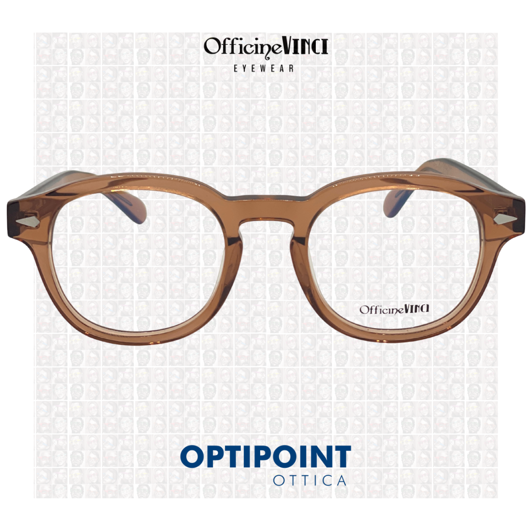 OFFICINE VINCI YORK CARAMELLO OCCHIALI DA VISTA - Optipoint - Lux S.r.l.