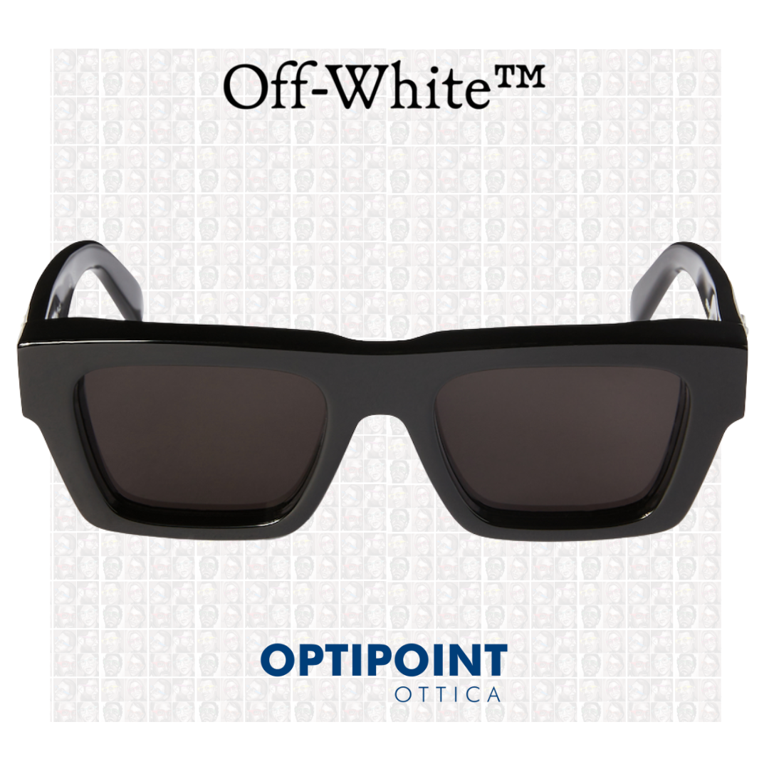 OFF WHITE OREGON BLACK OCCHIALI DA SOLE - Optipoint - Lux S.r.l.