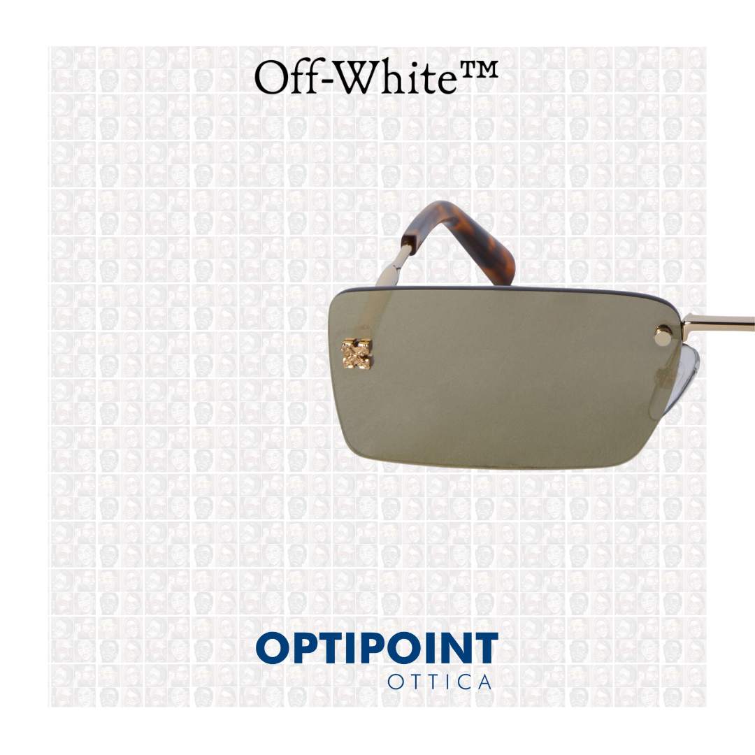 OFF WHITE RICCIONE ORO OCCHIALI DA SOLE - Optipoint - Lux S.r.l.
