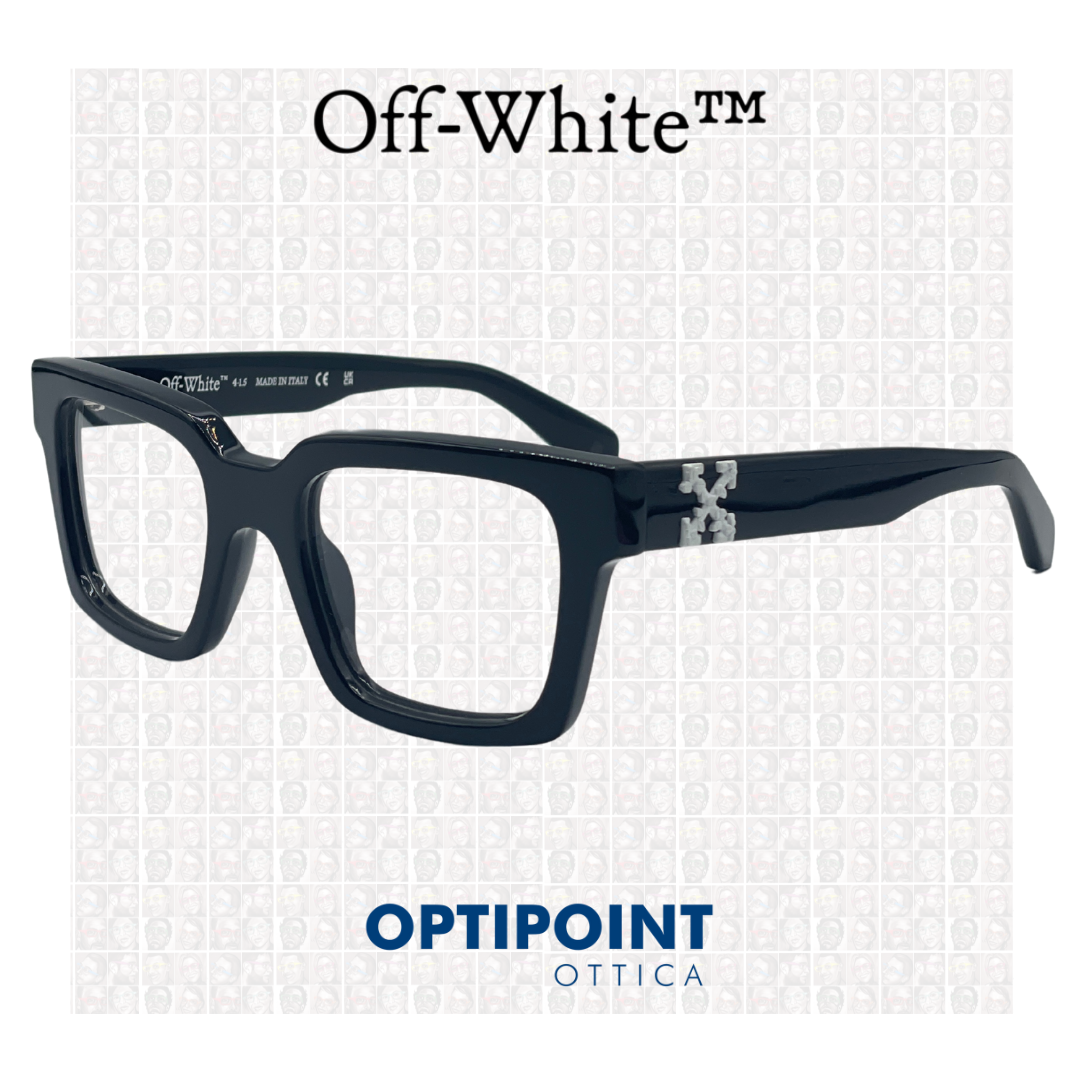 OFF-WHITE CLIP ON OERI14C NERO OCCHIALI DA SOLE - Optipoint - Lux S.r.l.
