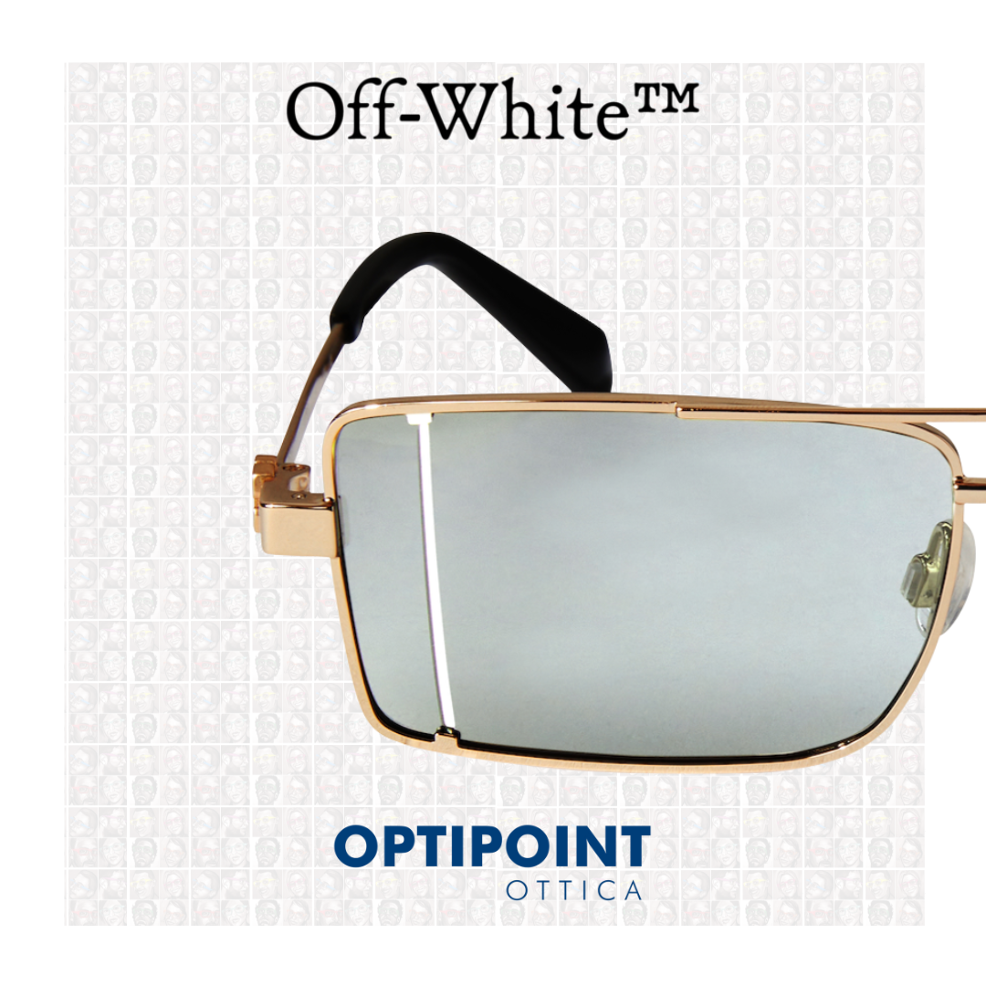 OFF WHITE CORTEZ GOLD OCCHIALI DA SOLE - Optipoint - Lux S.r.l.