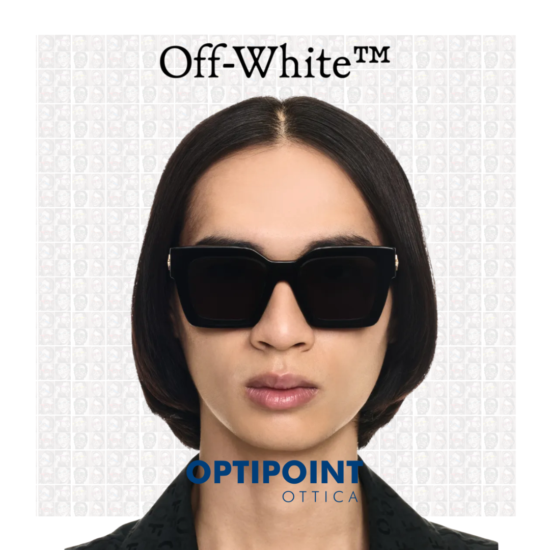 OFF WHITE JACKSON BLACK OCCHIALI DA SOLE - Optipoint - Lux S.r.l.