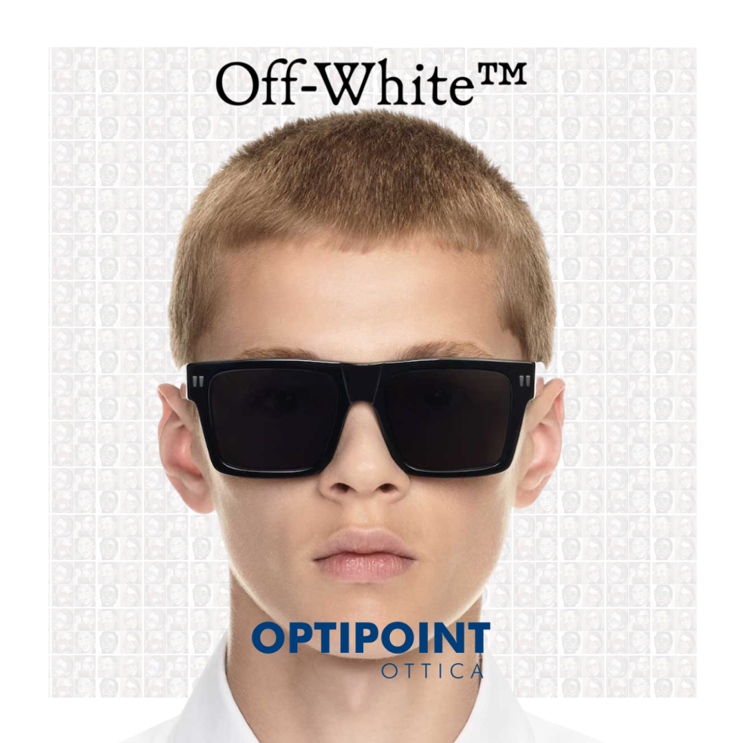 OFF WHITE LAWTON BLACK OCCHIALI DA SOLE - Optipoint - Lux S.r.l.