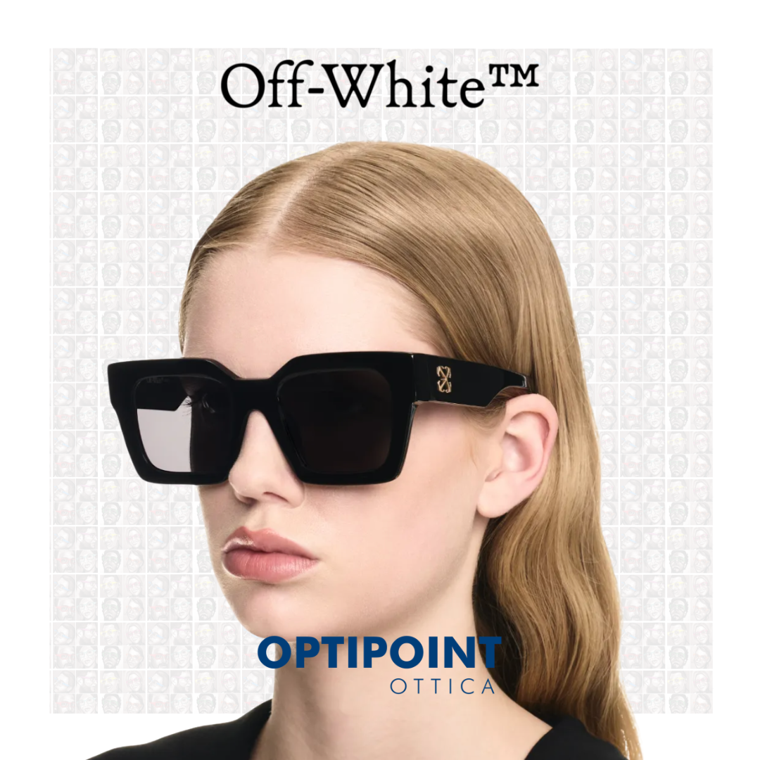OFF WHITE JACKSON BLACK OCCHIALI DA SOLE - Optipoint - Lux S.r.l.