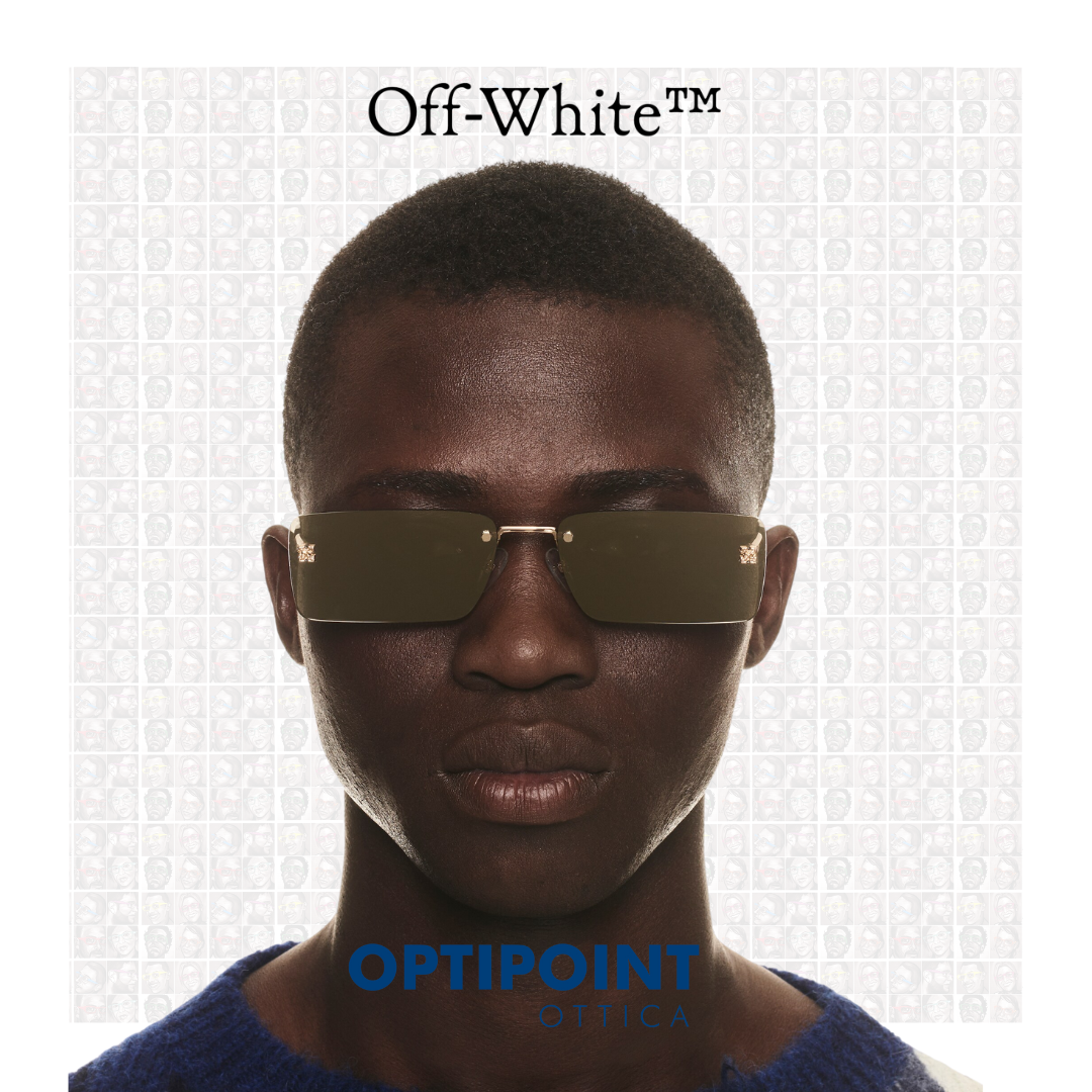 OFF WHITE RICCIONE ORO OCCHIALI DA SOLE - Optipoint - Lux S.r.l.