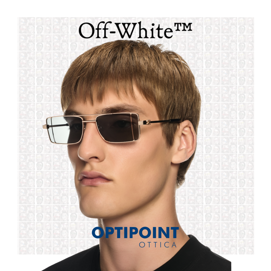 OFF WHITE CORTEZ GOLD OCCHIALI DA SOLE - Optipoint - Lux S.r.l.