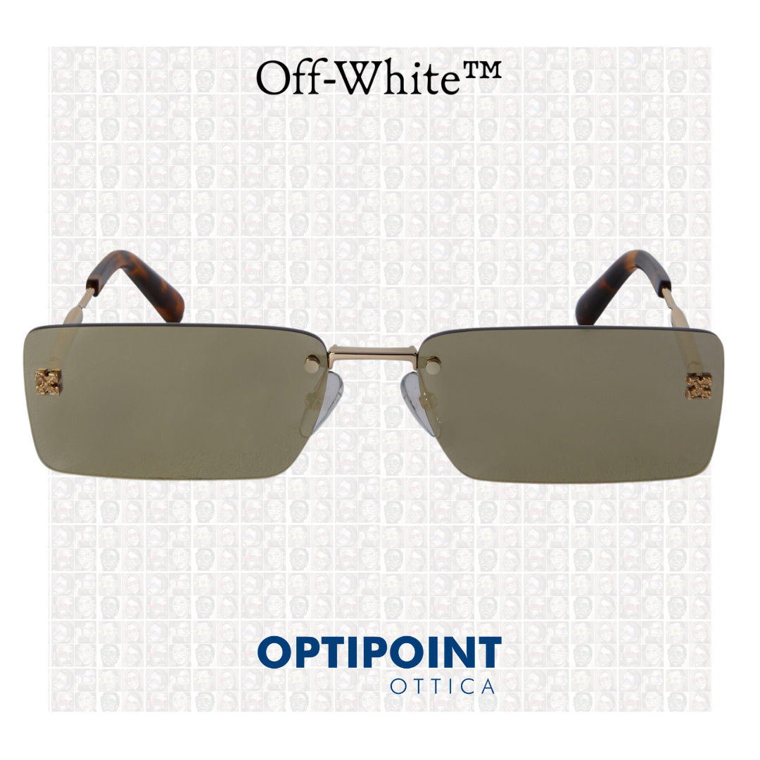 OFF WHITE RICCIONE ORO OCCHIALI DA SOLE - Optipoint - Lux S.r.l.