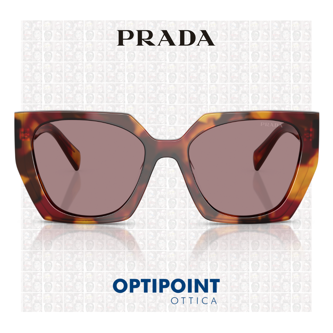 PRADA 15WS 22A20I TURCHESE POPPY OCCHIALI DA SOLE - Optipoint - Lux S.r.l.