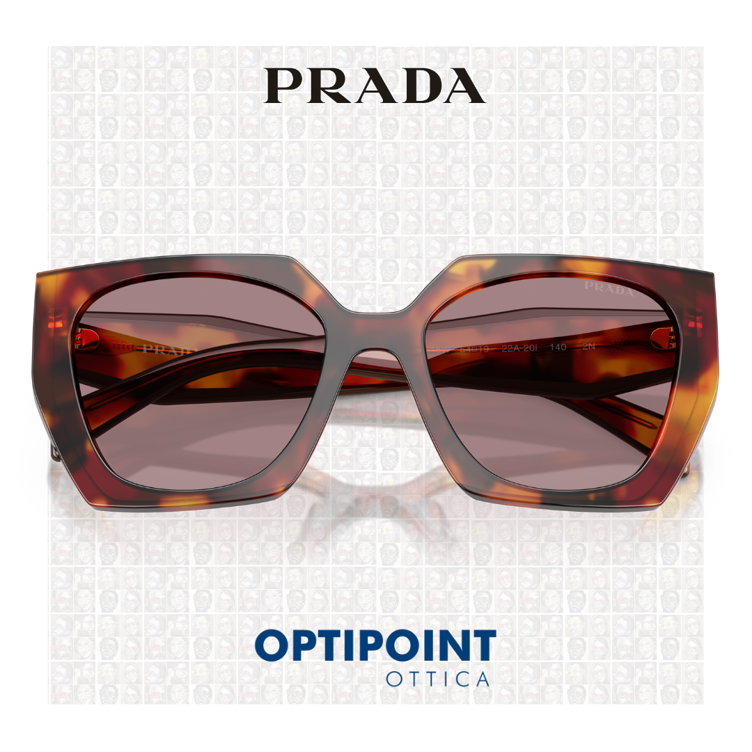 PRADA 15WS 22A20I TURCHESE POPPY OCCHIALI DA SOLE - Optipoint - Lux S.r.l.