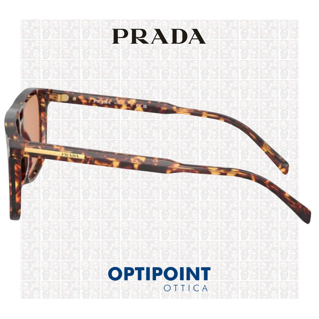 PRADA A22S 14O07V MAGMA TARTARUGATO OCCHIALI DA SOLE - Optipoint - Lux S.r.l.