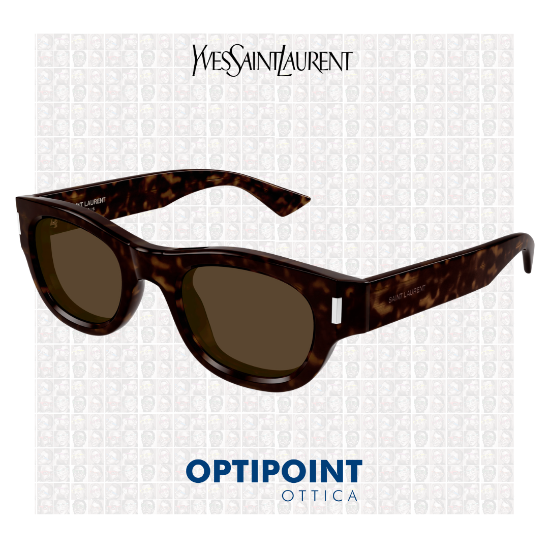 SAINT LAURENT SL761 002 HAVANA OCCHIALI DA SOLE - Optipoint - Lux S.r.l.