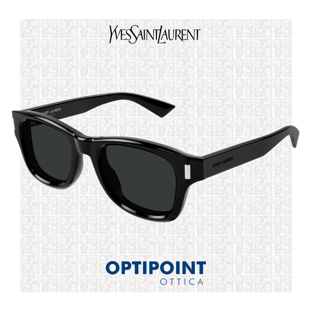 SAINT LAURENT SL801 001 NERO OCCHIALI DA SOLE - Optipoint - Lux S.r.l.
