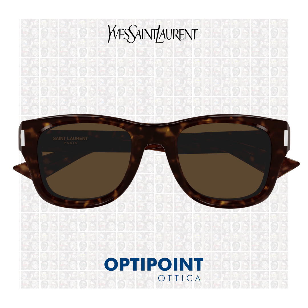 SAINT LAURENT SL801 002 HAVANA OCCHIALI DA SOLE - Optipoint - Lux S.r.l.
