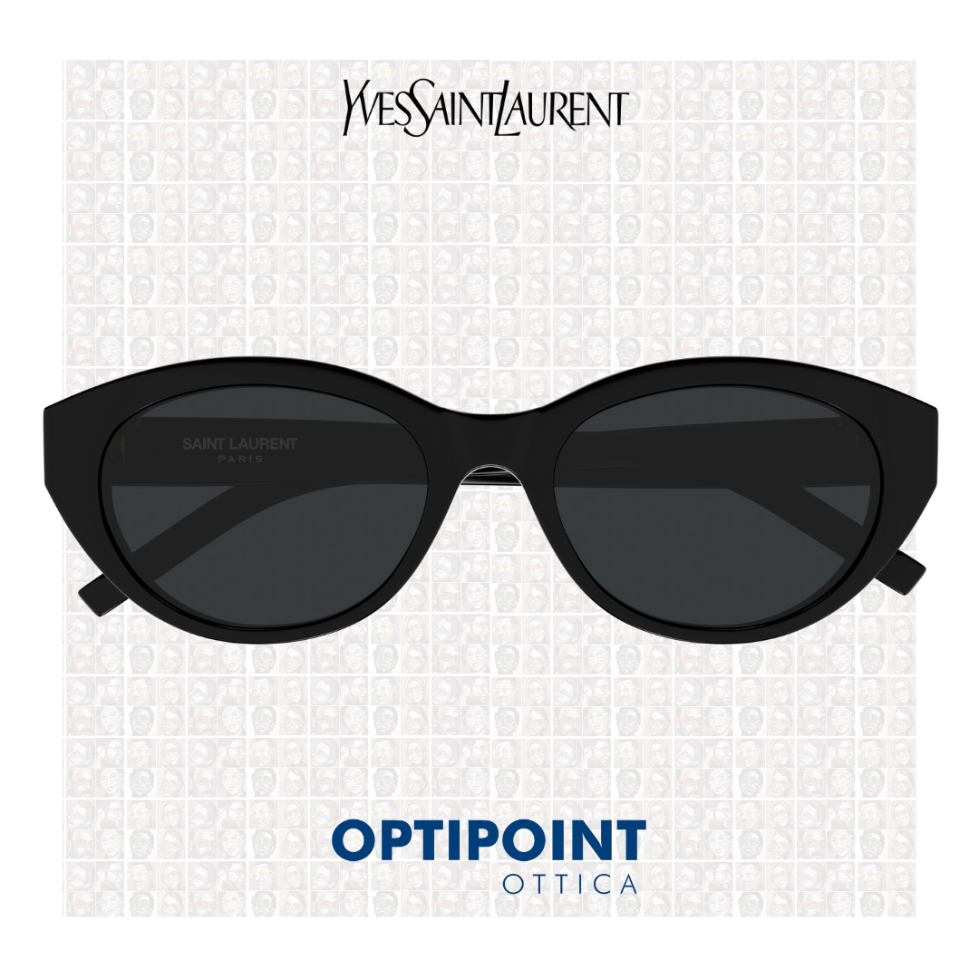 SAINT LAURENT SLM148 001 NERO OCCHIALI DA SOLE - Optipoint - Lux S.r.l.