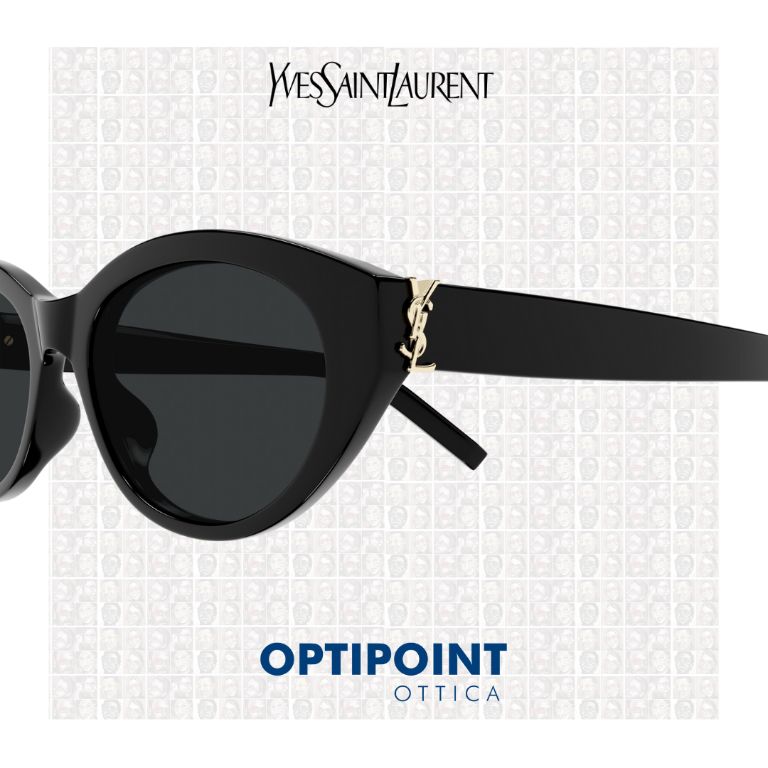 SAINT LAURENT SLM148 001 NERO OCCHIALI DA SOLE - Optipoint - Lux S.r.l.