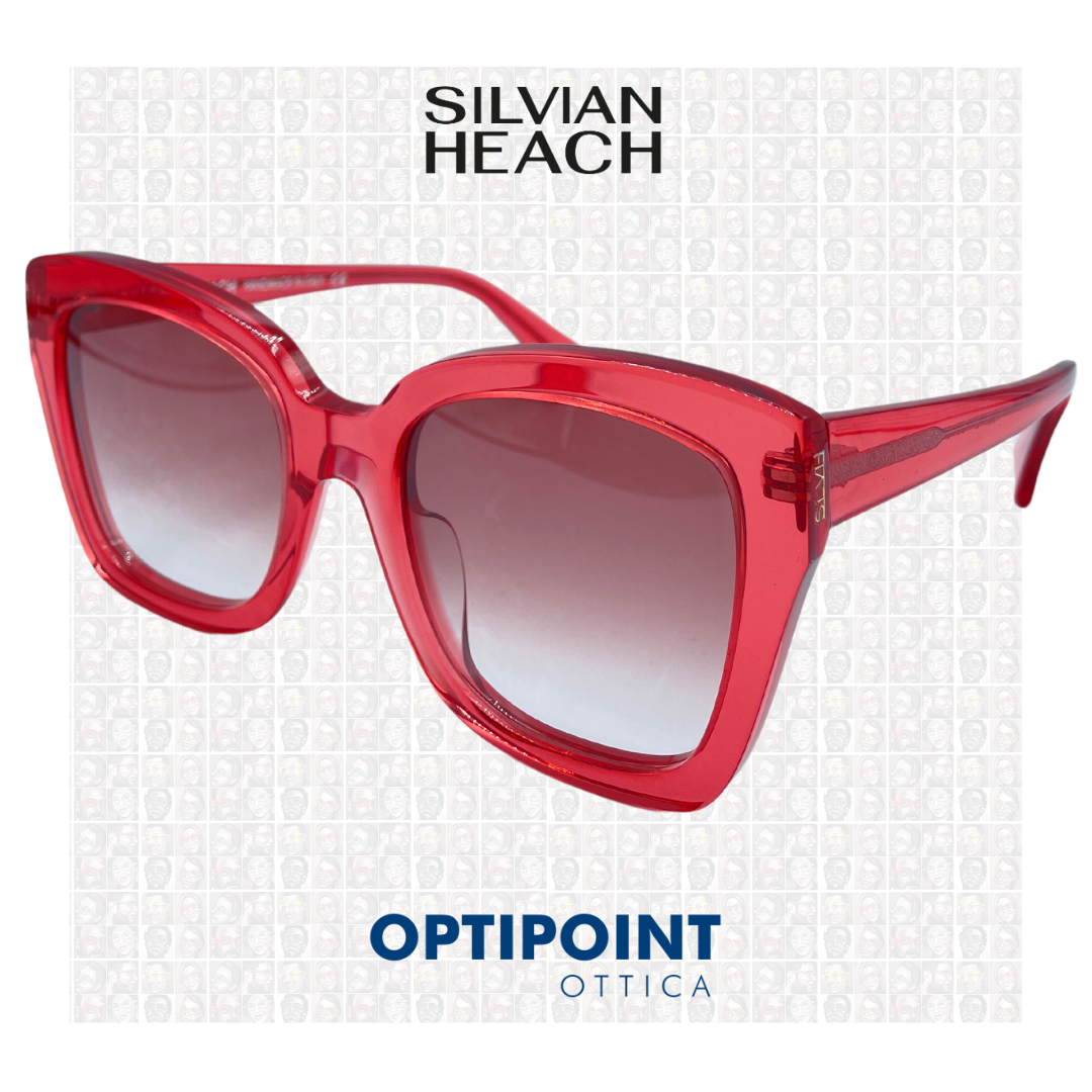 SILVIAN HEACH VELLUTO ROSA CRISTALLO OCCHIALI DA SOLE Optipoint