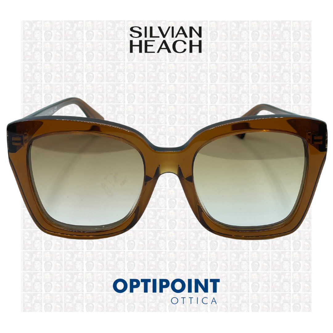 SILVIAN HEACH VELLUTO MARRONE CRISTALLO OCCHIALI DA SOLE - Optipoint - Lux S.r.l.
