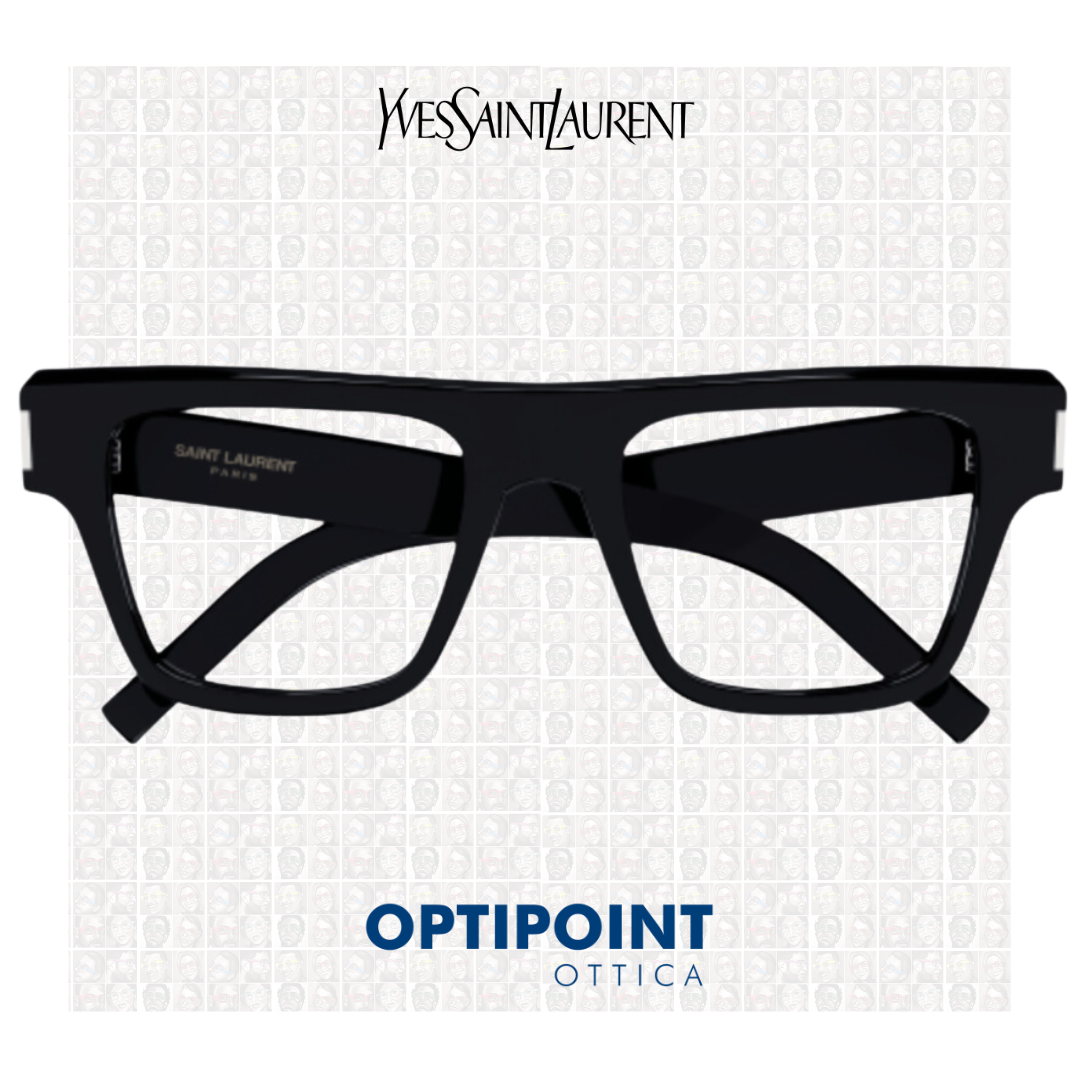 SAINT LAURENT SLM469 OPT 001 NERO OCCHIALI DA VISTA - Optipoint - Lux S.r.l.