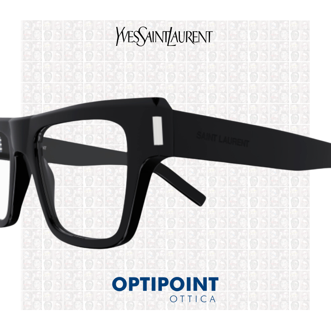 SAINT LAURENT SLM469 OPT 001 NERO OCCHIALI DA VISTA - Optipoint - Lux S.r.l.