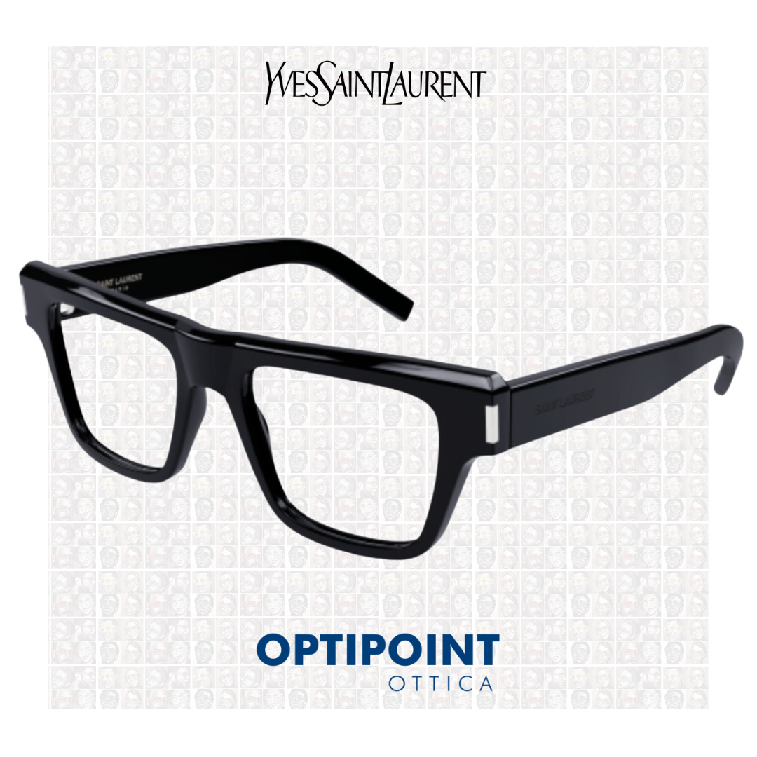 SAINT LAURENT SLM469 OPT 001 NERO OCCHIALI DA VISTA