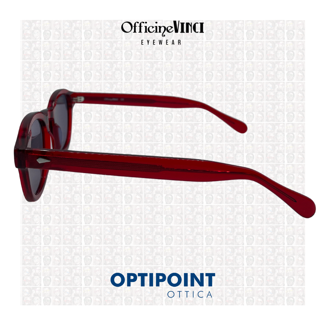 OFFICINE VINCI YORK ROSSO OCCHIALI DA SOLE - Optipoint - Lux S.r.l.