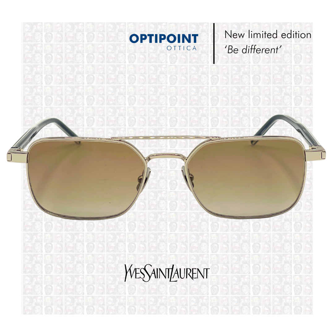 SAINT LAURENT SL780 NERO/ARGENTO OCCHIALI DA SOLE - Optipoint - Lux S.r.l.