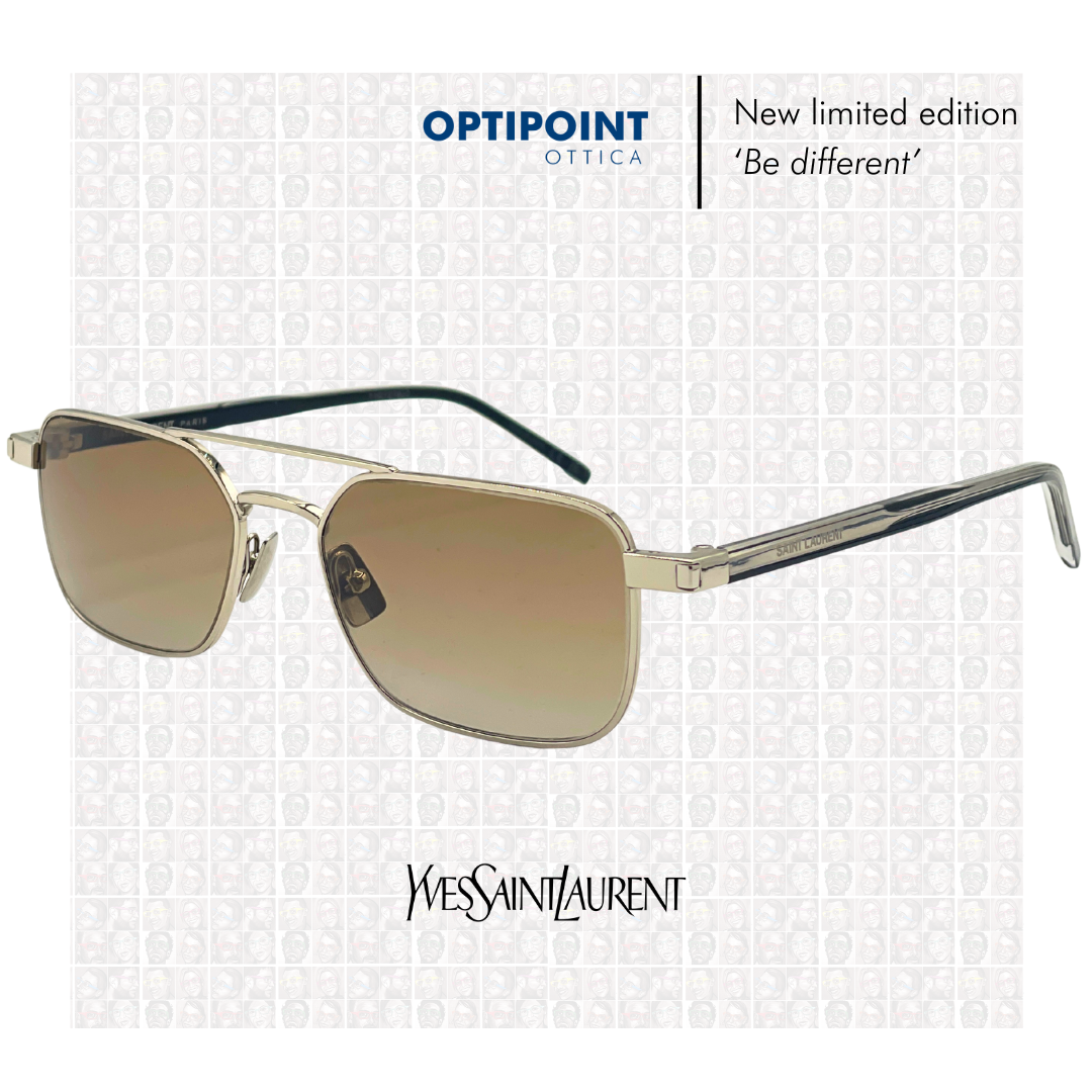 SAINT LAURENT SL780 NERO/ARGENTO OCCHIALI DA SOLE - Optipoint - Lux S.r.l.