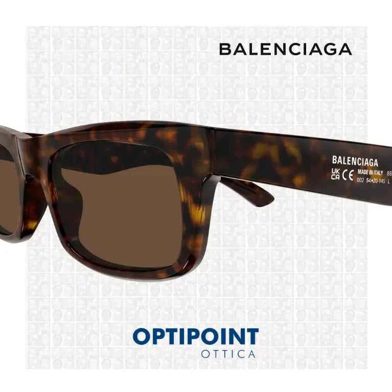 BALENCIAGA BB0422S 002 HAVANA OCCHIALI DA SOLE