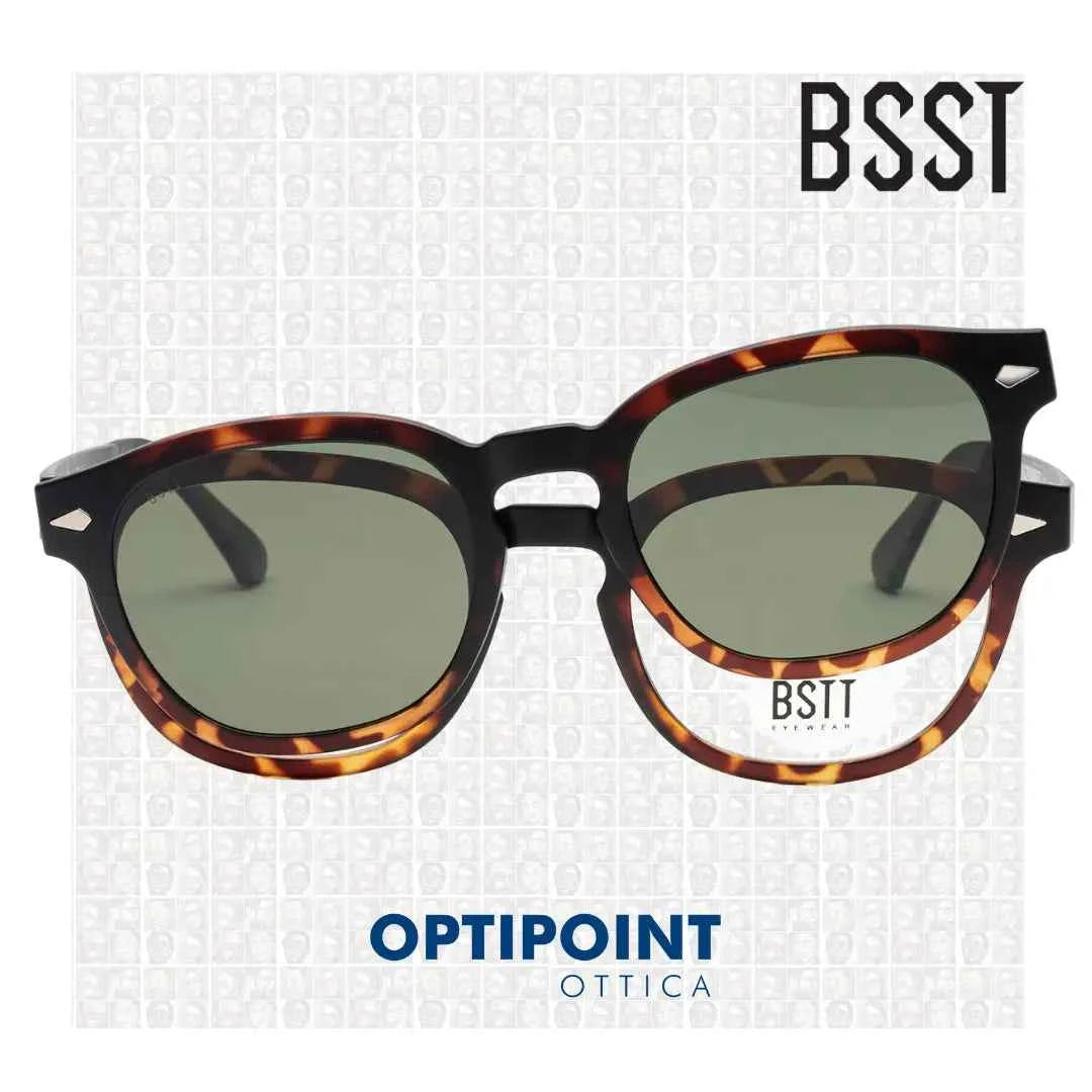 BSTT CLIP-ON BIG PANDA TARTARUGA OCCHIALI DA VISTA
