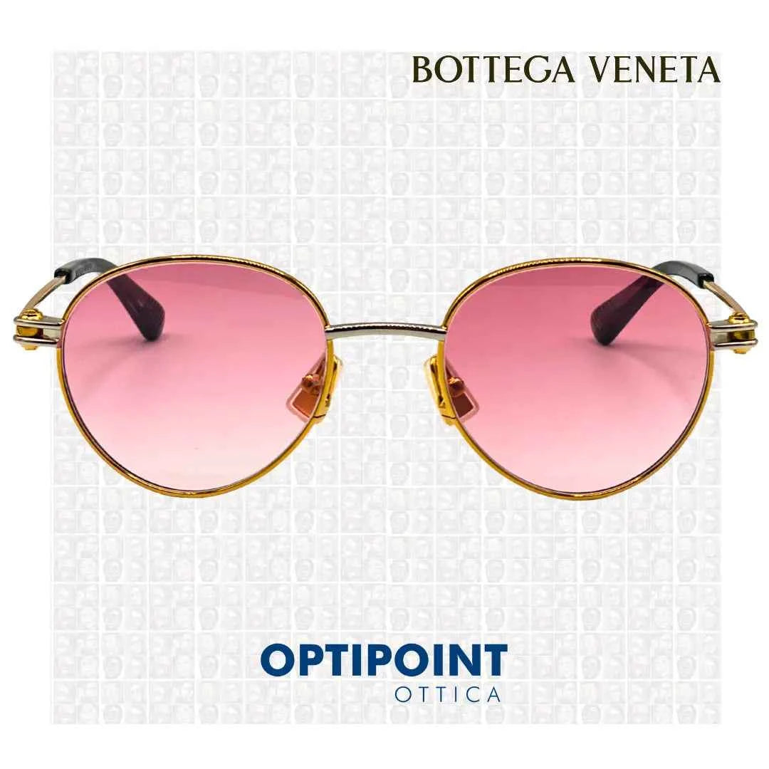 BOTTEGA VENETA BV1382O 002 ORO OCCHIALI DA SOLE