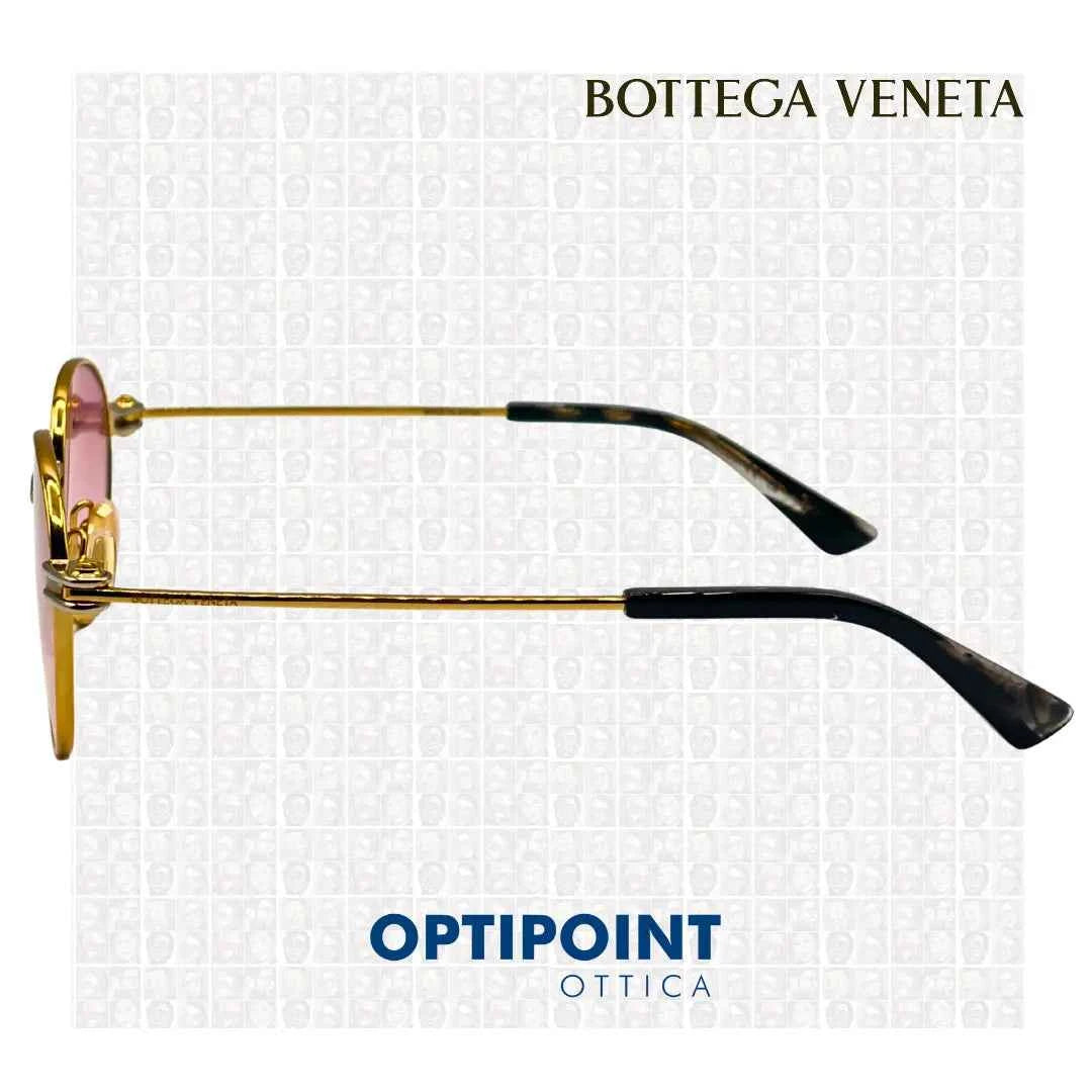BOTTEGA VENETA BV1382O 002 ORO OCCHIALI DA SOLE