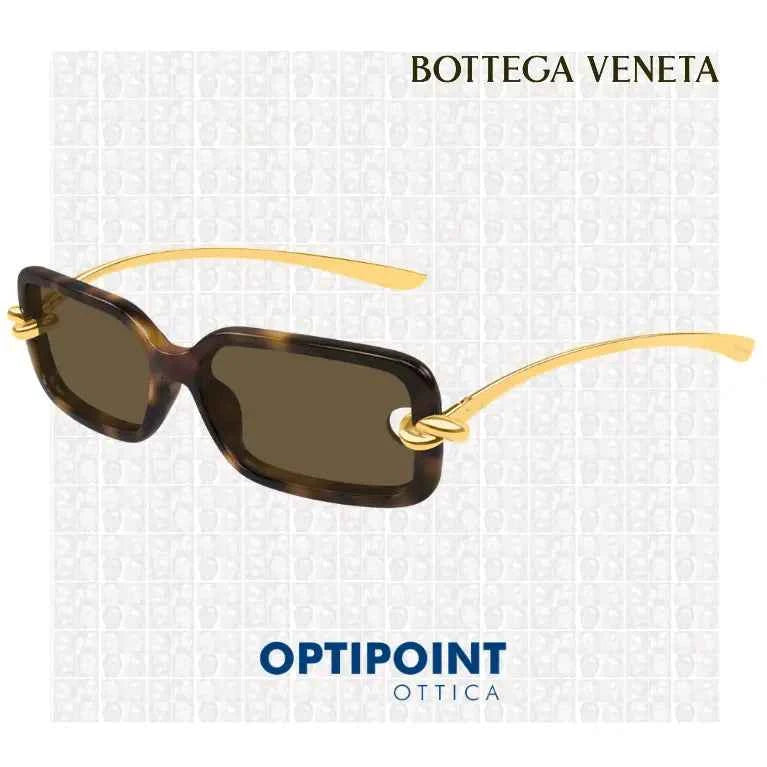BOTTEGA VENETA BV1439S 002 HAVANA ORO OCCHIALI DA SOLE
