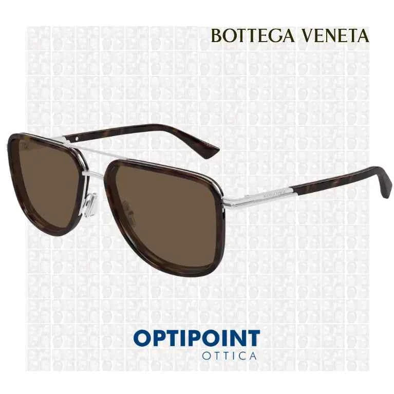 BOTTEGA VENETA BV1463S 002 ARGENTO OCCHIALI DA SOLE