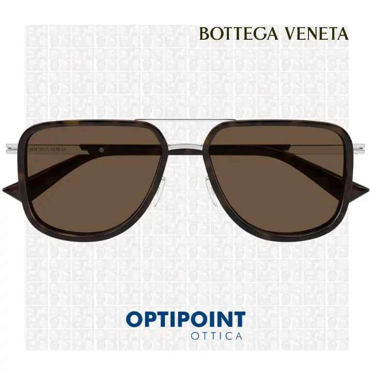 BOTTEGA VENETA BV1463S 002 ARGENTO OCCHIALI DA SOLE