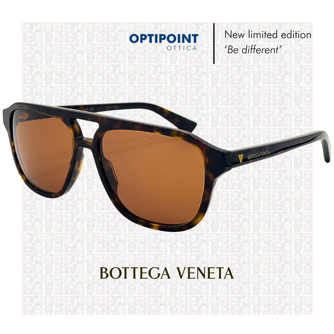 BOTTEGA VENETA BV1294O TARTARUGA OCCHIALI DA SOLE - Optipoint - Lux S.r.l.