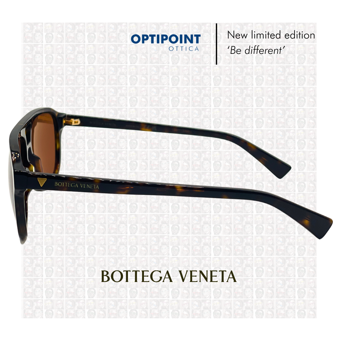 BOTTEGA VENETA BV1294O TARTARUGA OCCHIALI DA SOLE - Optipoint - Lux S.r.l.