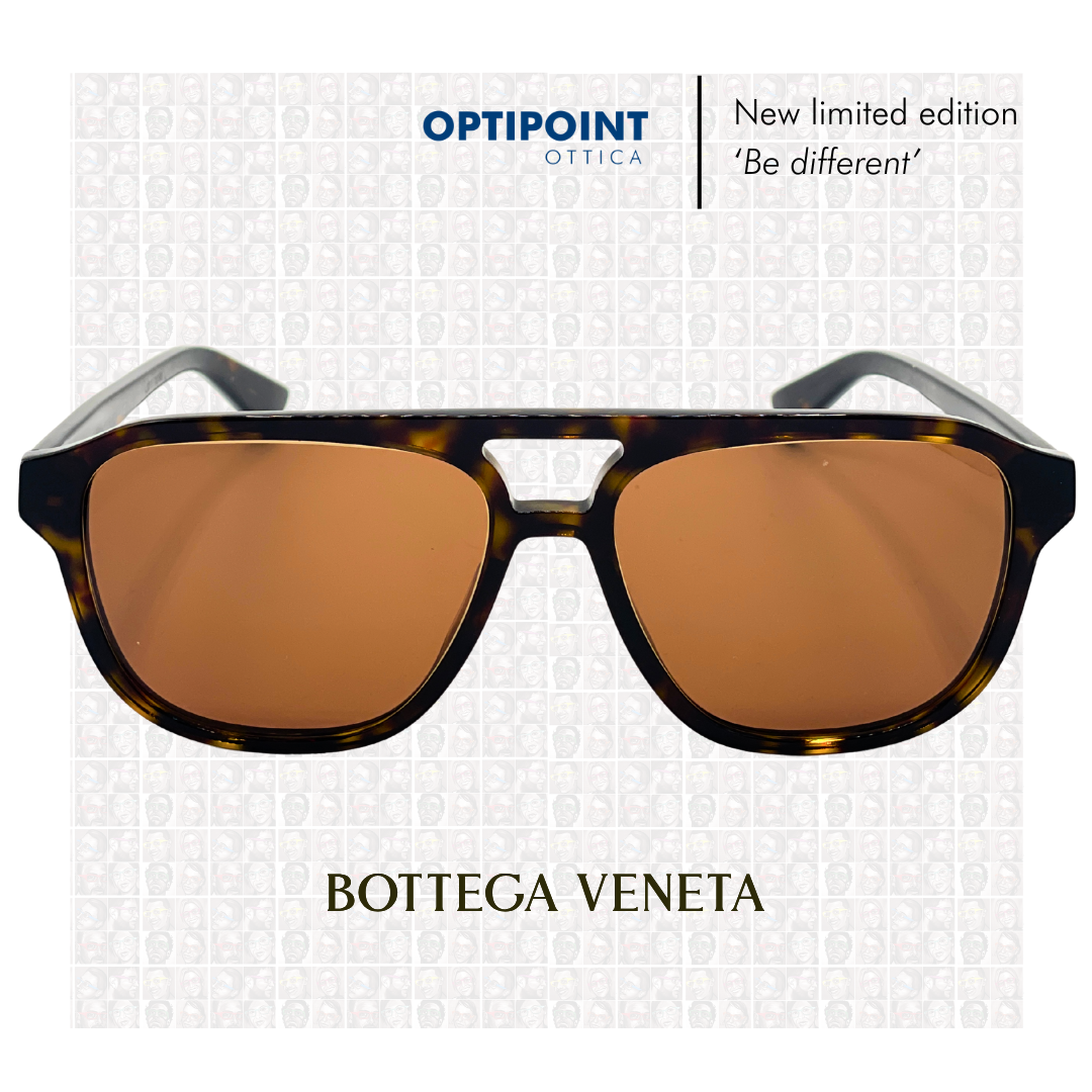 BOTTEGA VENETA BV1294O TARTARUGA OCCHIALI DA SOLE - Optipoint - Lux S.r.l.